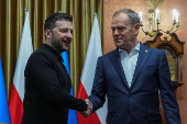 Ukraine's President Zelenskiy visits Poland