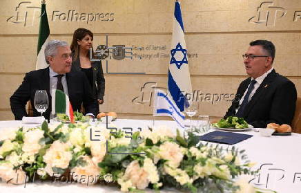 Italian Foreign Minister Tajani meets Israeli counterpart in Jerusalem