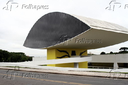 Vista do Museu Oscar Niemeyer