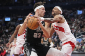 NBA: San Antonio Spurs at Toronto Raptors