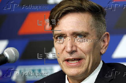 Japan's new women's national soccer team coach Nils Nielsen press conference in Tokyo