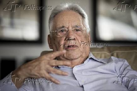 Fernando Henrique Cardoso (PSDB) em seu apartamento em SP