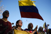 Venezuela's opposition calls for a world-wide protest, in Buenos Aires