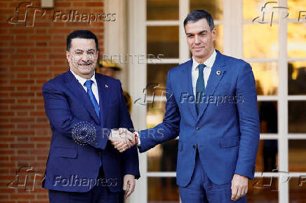 Spain's PM Sanchez and Iraqi PM al-Sudani meet in Madrid