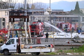 Explosion at 'Eni' fuel depot in Florence