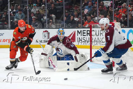 NHL: Colorado Avalanche at Anaheim Ducks