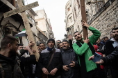 Protests erupt in Syria over Christmas tree burning