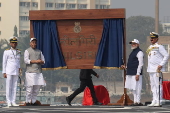 Three Indian Navy warships commissioned in Mumbai