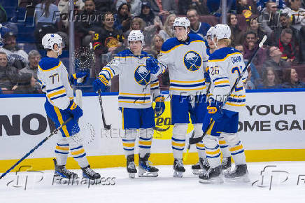 NHL: Buffalo Sabres at Vancouver Canucks