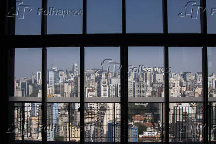 Vista do Edificio Brasil, na Bela Vista