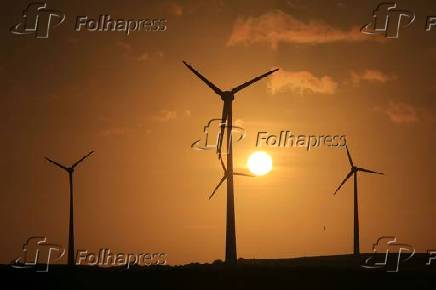 Produo de energia em parque elico no litoral do Rio Grande do Norte 