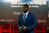 FILE PHOTO: World Bank development summit in Abidjan
