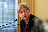 FILE PHOTO: Australian Foreign Minister Penny Wong in Melbourne