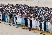 Pakistani Muslims celebrate Eid al-Adha in Karachi