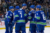 NHL: Edmonton Oilers at Vancouver Canucks