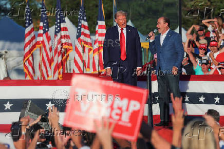 Republican presidential nominee Trump returns to the site of the July assassination attempt against him, in Butler