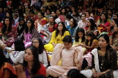 Diwali celebrations at Neasden Temple in London