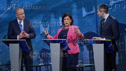 Final General Election 2024 leaders' debate, in Dublin