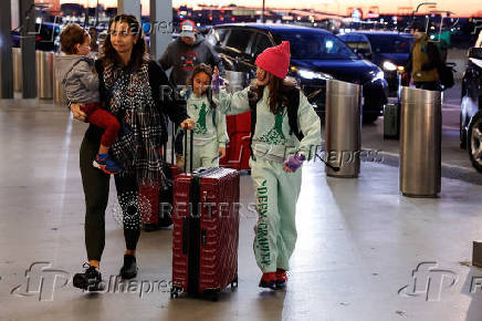 The day before Thanksgiving travel at LaGuardia Airport in the Queens borough of New York City