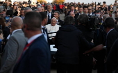 Pope Francis visits Corsica