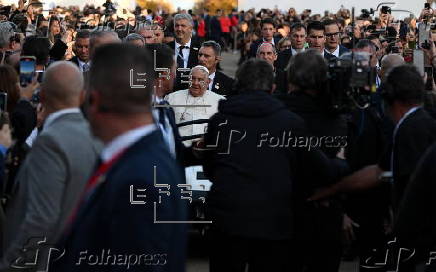 Pope Francis visits Corsica