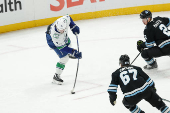 NHL: Vancouver Canucks at Utah