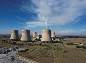 FILE PHOTO: FILE PHOTO: An aerial view of Kriel Power Station