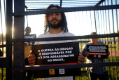 Protest against a bill on the possession and use of drugs, in front the National Congress in Brasilia