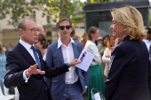 French President Macron commemorates 80th anniversary of the Liberation of Paris