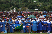 Pope Francis visits Papua New Guinea