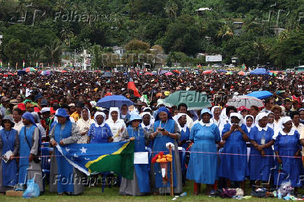 Pope Francis visits Papua New Guinea