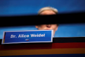 AFD press conference after Brandenburg elections