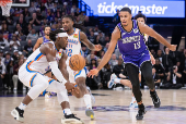 NBA: Oklahoma City Thunder at Sacramento Kings