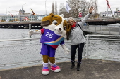 Unveiling of the UEFA Women's EURO 2025 mascot in Geneva