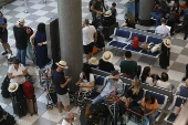 Movimentao no aeroporto de Congonhas neste incio de dezembro