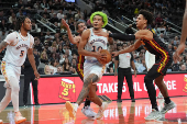 NBA: Atlanta Hawks at San Antonio Spurs