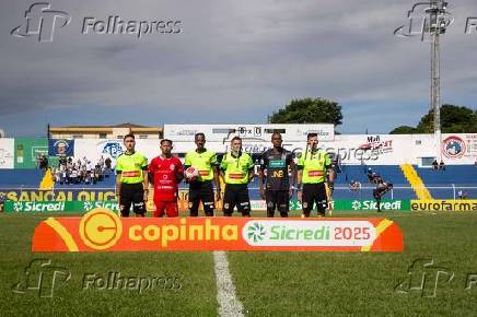 SAO CARLOS, SP, 02.01.2025-COPA SAO PAULO: SAO CARLOS (SP) X IMPERATIRZ (MA)