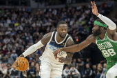 NBA: Boston Celtics at Minnesota Timberwolves