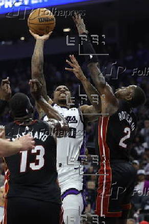 NBA - Miami Heat at Sacramento Kings