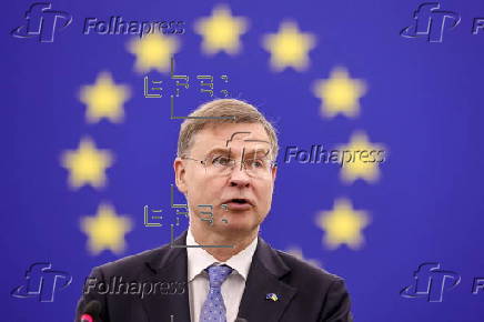 European Parliament session in Strasbourg