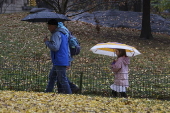 Rain in New York after city issued drought warning