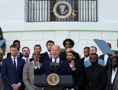 Biden honors the Boston Celtics in Washington