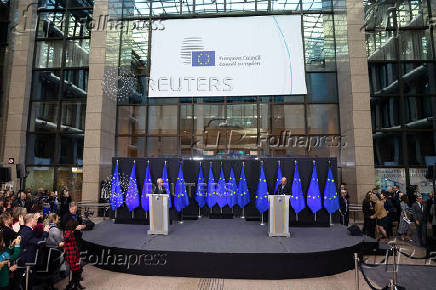 European Council presidency handover ceremony in Brussels