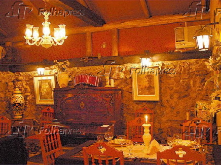 Ambiente interno do restaurante