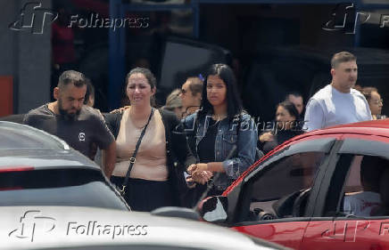 Velrio da estudante Giovanna Bezerra da Silva, vtima de atirador