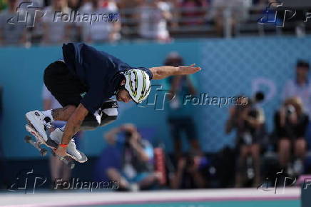 Final de skate park masculino nas Olimpadas de Paris 2024