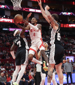 NBA: Preseason-San Antonio Spurs at Houston Rockets