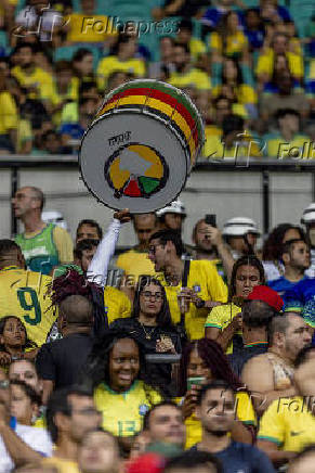 Partida entre brasil e uruguai pela eliminatrias para a copa 2026.