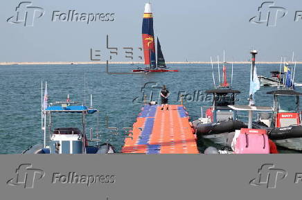 First time Italy Team SailGP at Emirates Dubai Sail Grand Prix