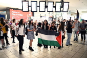 'School Strike for Palestine' march in Melbourne